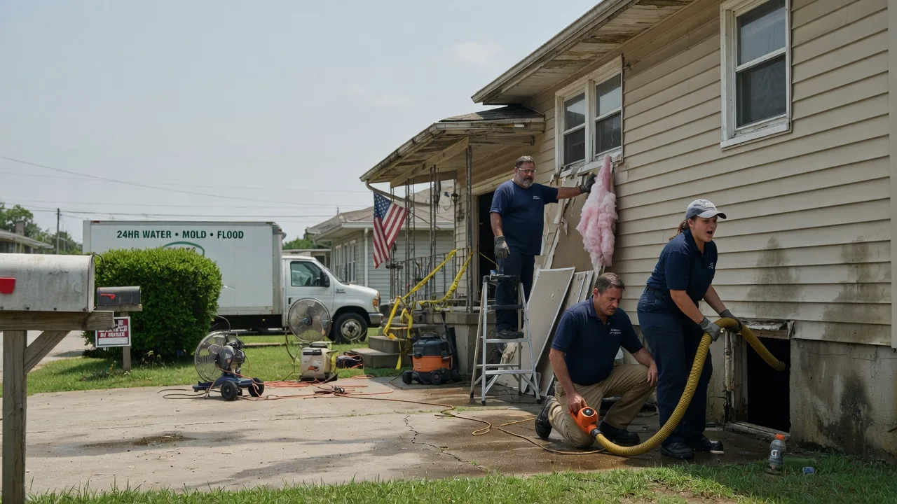 Water Damage Repair in Sunbright, TN near me